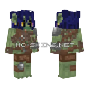 Puck The Rogue Bannerfall Minecraft skin