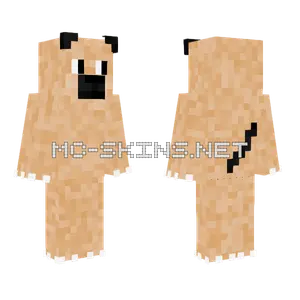 Pug 2 0 Minecraft skin