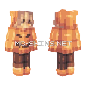 Pumpkin Male Minecraft skin