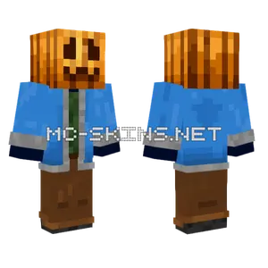 Pumpkin Man V2 Minecraft skin