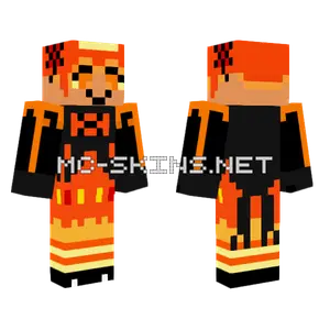 Pumpkin Pie Cookie Minecraft skin