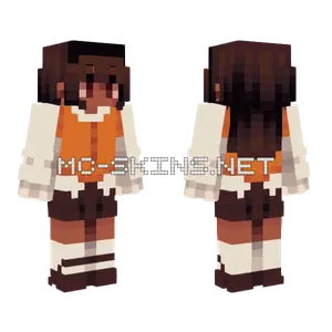 Pumpkin Pie Outfit Minecraft skin