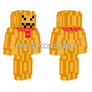 Pumpkin With Scarf Minecraft skin