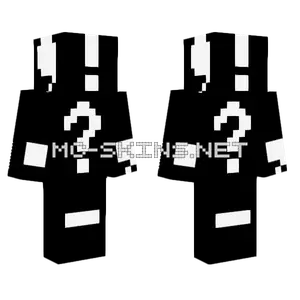 Punctuation Man Minecraft skin