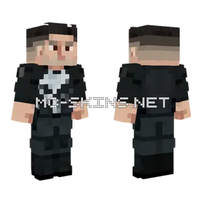 Punisher Frank Castle Daredevil Minecraft skin