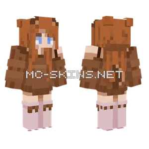 Puppy Girl Me Frfr Minecraft skin
