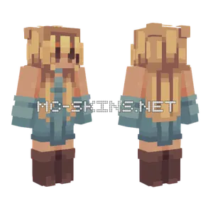 Pure Beaming Radiance Minecraft skin