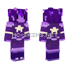 Purple Alien Reupload Minecraft skin