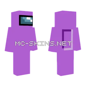 Purple Among Us Minecraft skin