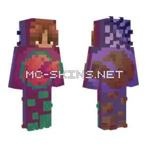 Purple and Brown Outfit