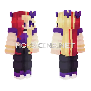 Purple and Gold Kimono