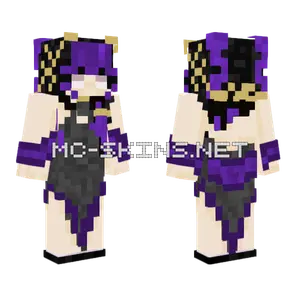 Purple and Gold Witch