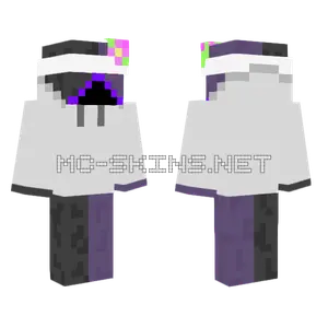 Purple and Grey Dog