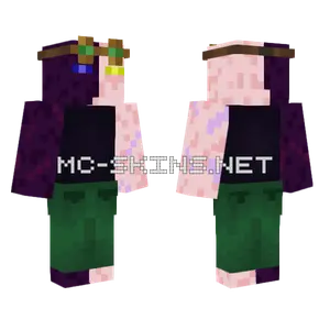 Purple And Pink Monster Minecraft skin