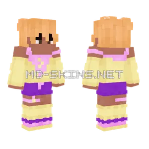Purple and Yellow Outfit