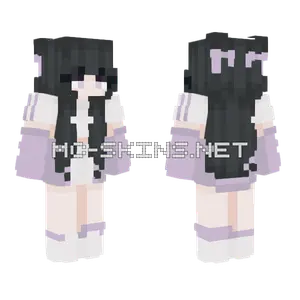 Purple Anime Girl