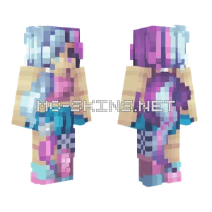 Purple Anime Girl