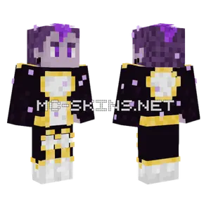 Purple Armor Suit Minecraft skin