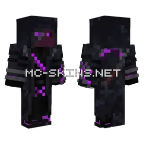 Purple Assassin Minecraft skin