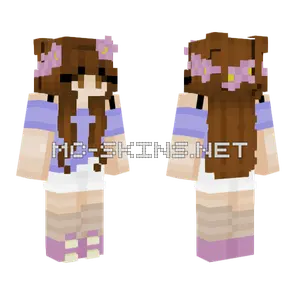 Purple Beauty RCE Minecraft skin