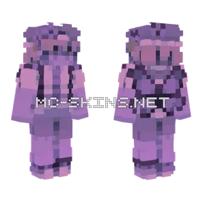 Purple Bee Boy Minecraft skin