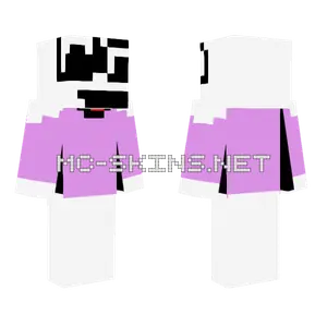 Purple Blob Character