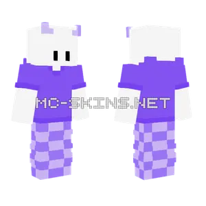 Purple Blob Monster Minecraft skin