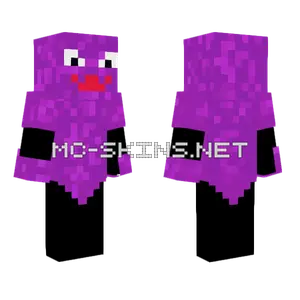 Purple Blob Monster Minecraft skin