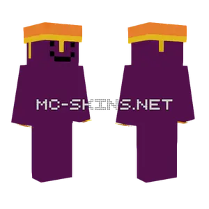 Purple Blob Monster Minecraft skin