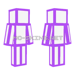 Purple Block Creature Minecraft skin