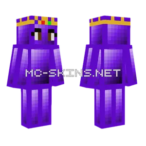Purple Block Creature Minecraft skin