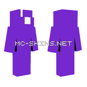 Purple Blocky Character