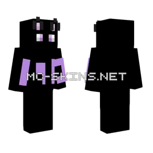Purple Cat Skin Minecraft skin