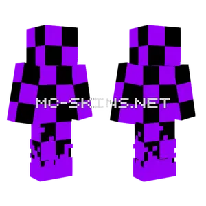 Purple Checkerboard Ghost