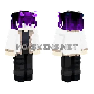Purple Curse Skin Minecraft skin
