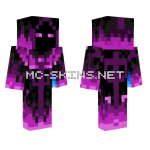 Purple Demon Minecraft skin