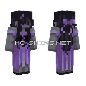 Purple Demon Boy Minecraft skin