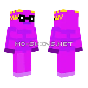 Purple Dude Minecraft skin