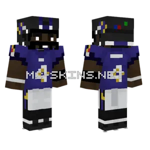 Purple Football Jersey