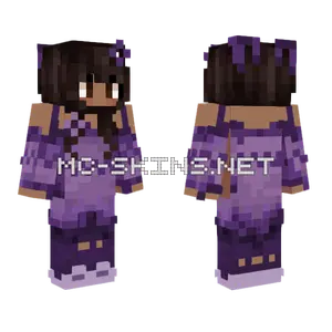 Purple Goth Dress