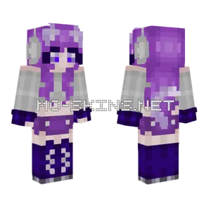 Purple Goth Girl
