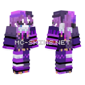 Purple Goth Outfit