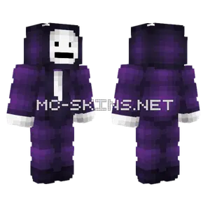 Purple Gradient Skin Minecraft skin