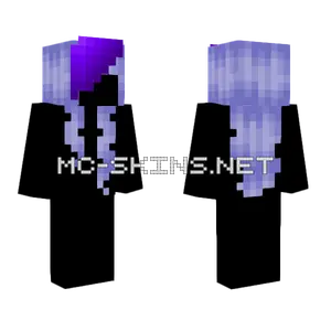 Purple Hair Base Minecraft skin