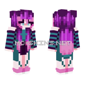 Purple Haired Girl