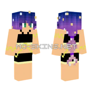 Purple Haired Girl