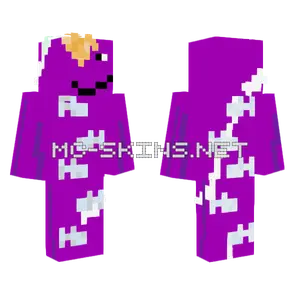 Purple Hooded Figure