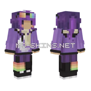 Purple Hoodie Boy