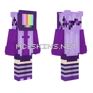 Purple Hoodie Girl