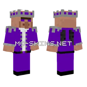 Purple Joe 3 Minecraft skin